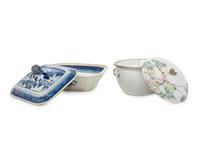 Two Chinese Covered Vessels