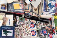 A Lifetime Collection of Assorted Chicago Cubs Memorabilia from Former Wrigley Field Head Scorekeeper,