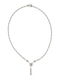 ANTIQUE, DIAMOND NECKLACE