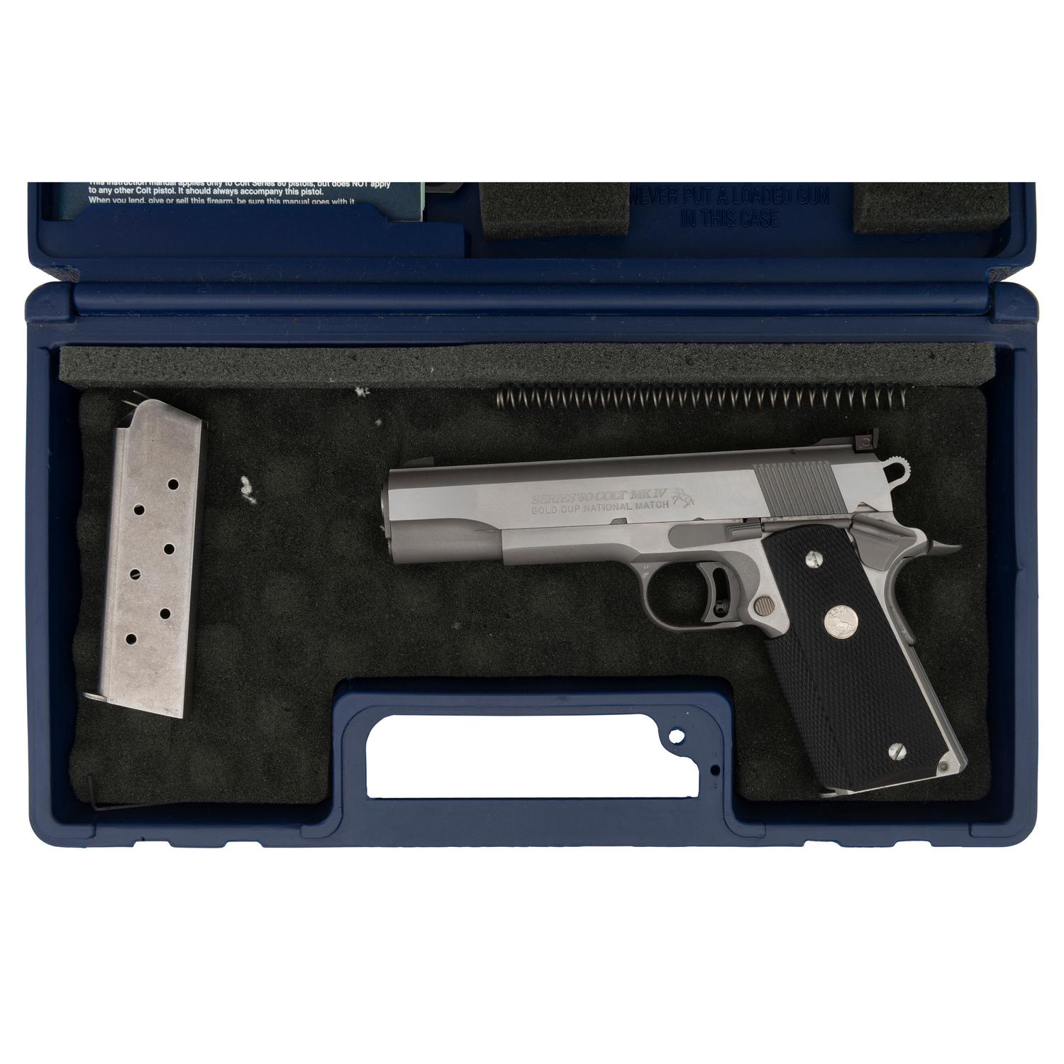 *Colt Series '80 MK IV Gold Cup National Match in Box with Accessories