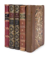 LEVER, Charles (1806-1872). A group of 8 works, comprising: