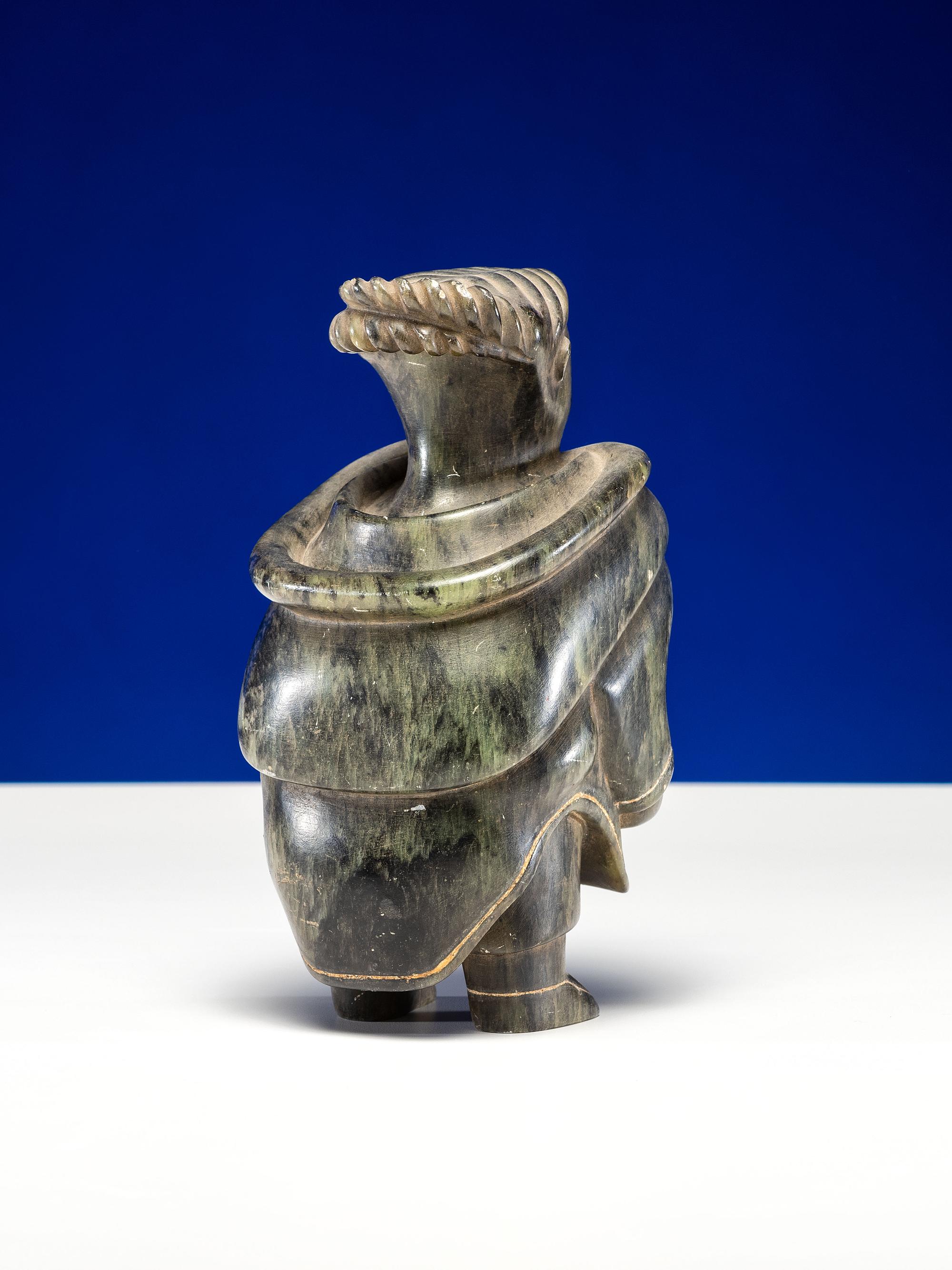 Figural Soapstone Carving
