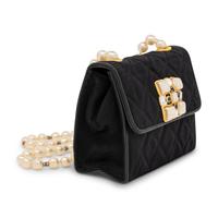 Chanel, Mini Square Flap Bag with Gripoix Pearl Strap