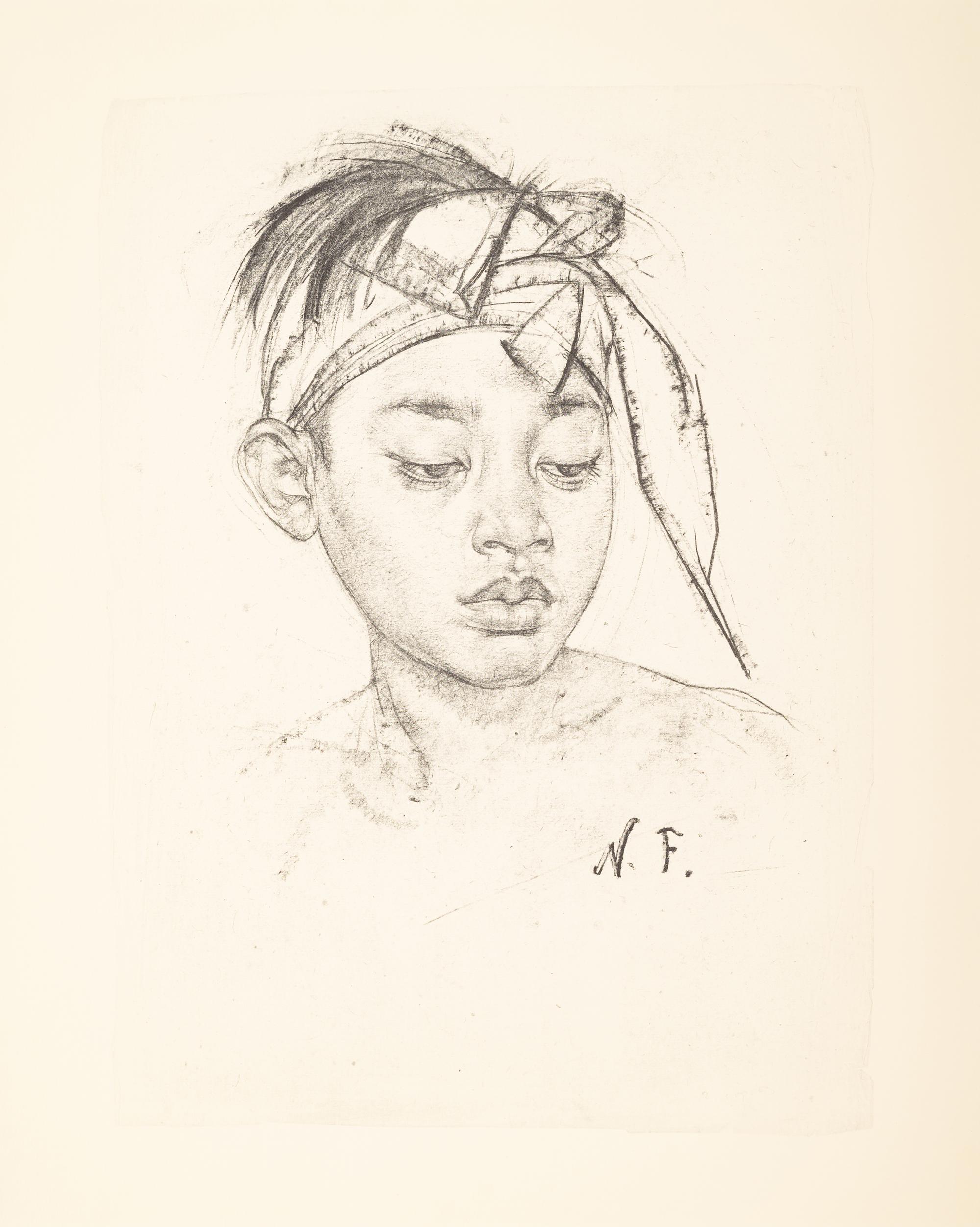 The Charcoal Drawings of Nicolai Fechin (16 prints in their original portfolio)