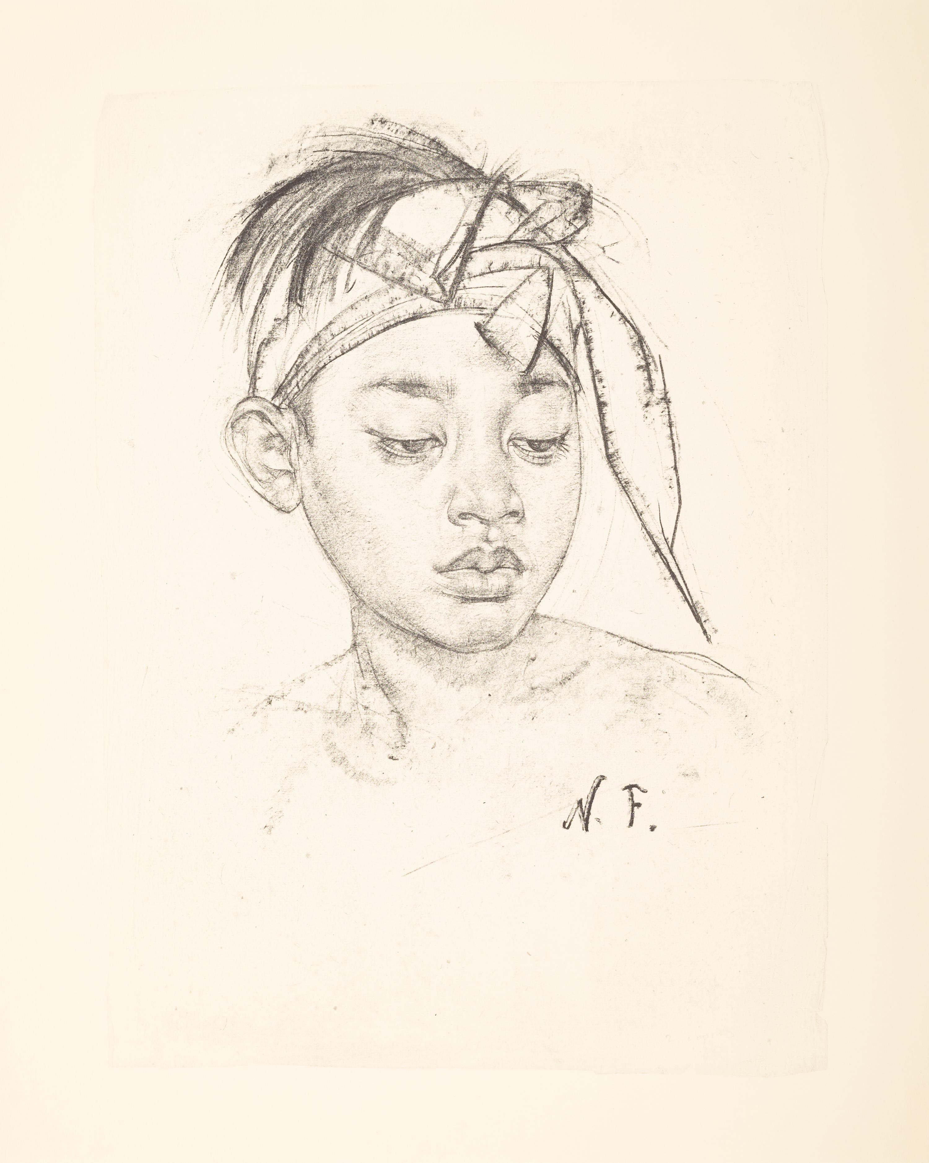 The Charcoal Drawings of Nicolai Fechin (16 prints in their original portfolio)