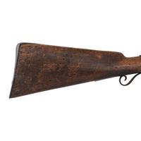 Double Barrel Percussion Shotgun Obtained on the Standing Rock Reservation