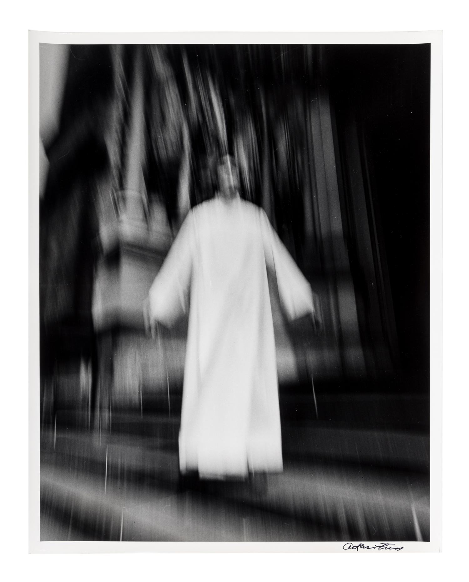 Arthur Tress (born 1940) Untitled (Figure in white robes,) 1980s