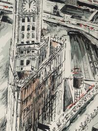 A Pair of Color Lithographs by John Haymson (American, 1902-1980)
