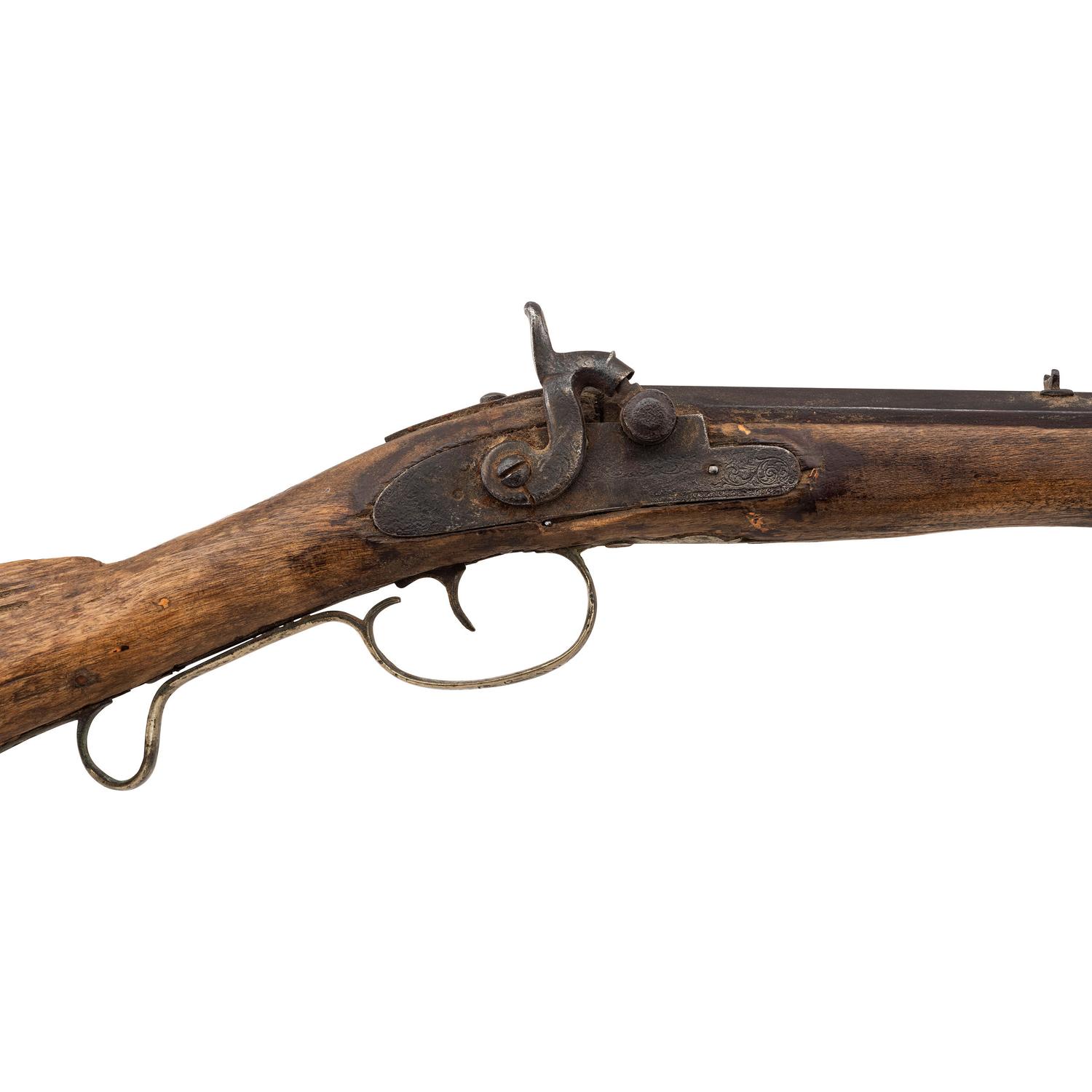 Relic Condition Half Stock Percussion Rifle by Enterprise Gun Works