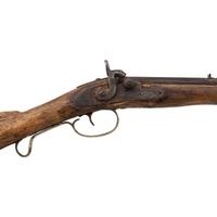 Relic Condition Half Stock Percussion Rifle by Enterprise Gun Works