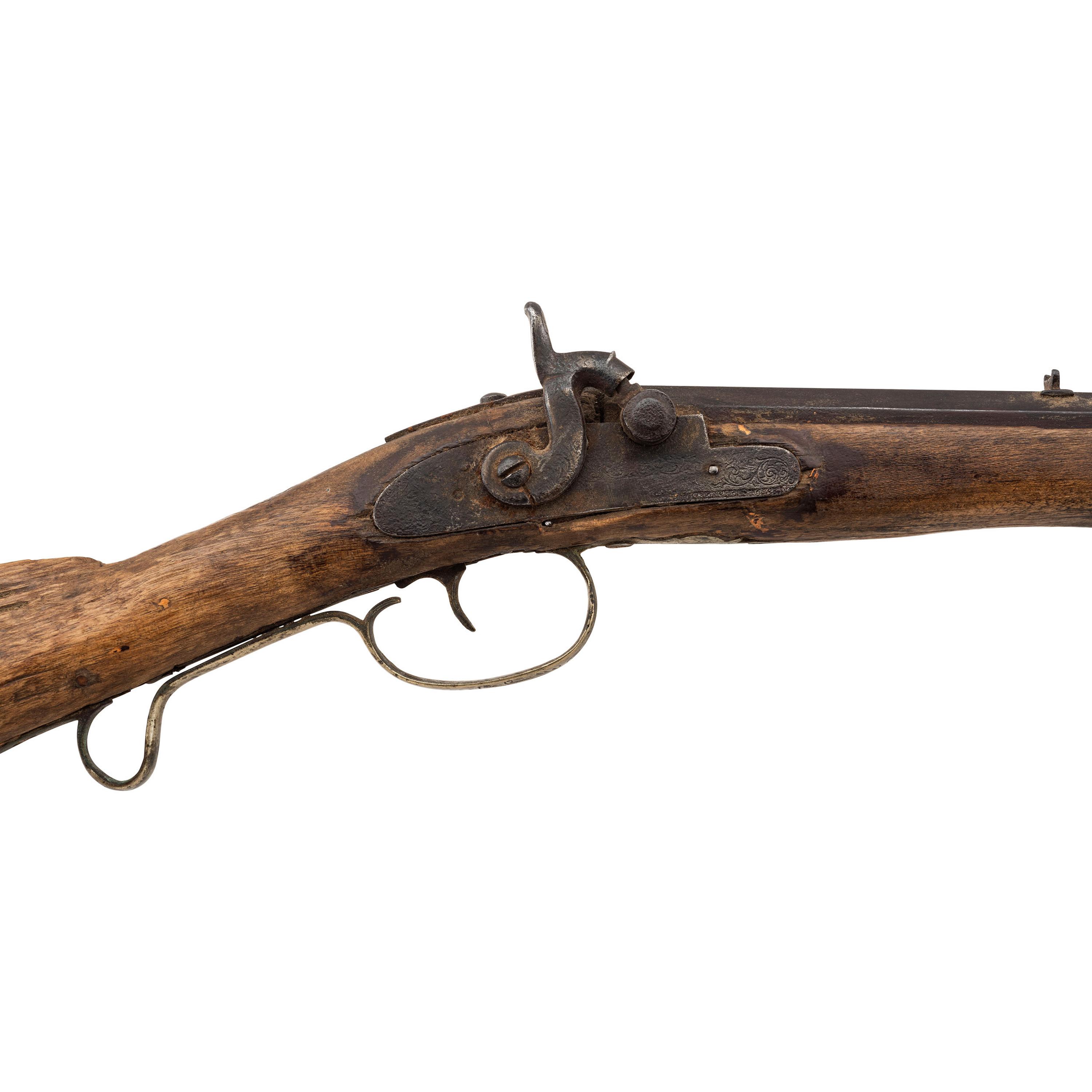 Relic Condition Half Stock Percussion Rifle by Enterprise Gun Works