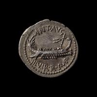 [ANCIENTS] ROMAN REPUBLIC. Mark Antony- 15th Legion (c. 30 BC). Ar Denarius (3.4 g, 20mm).