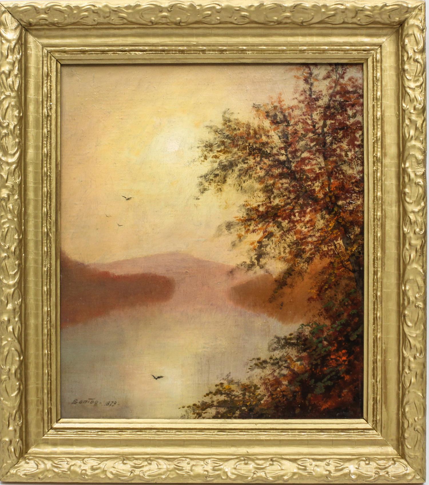 Artist Unknown, (19th century), River Landscape, 1879