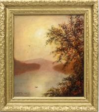 Artist Unknown, (19th century), River Landscape, 1879