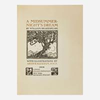 [Children's & Illustrated] [Rackham, Arthur] Shakespeare, William A Midsummer-Night’s Dream