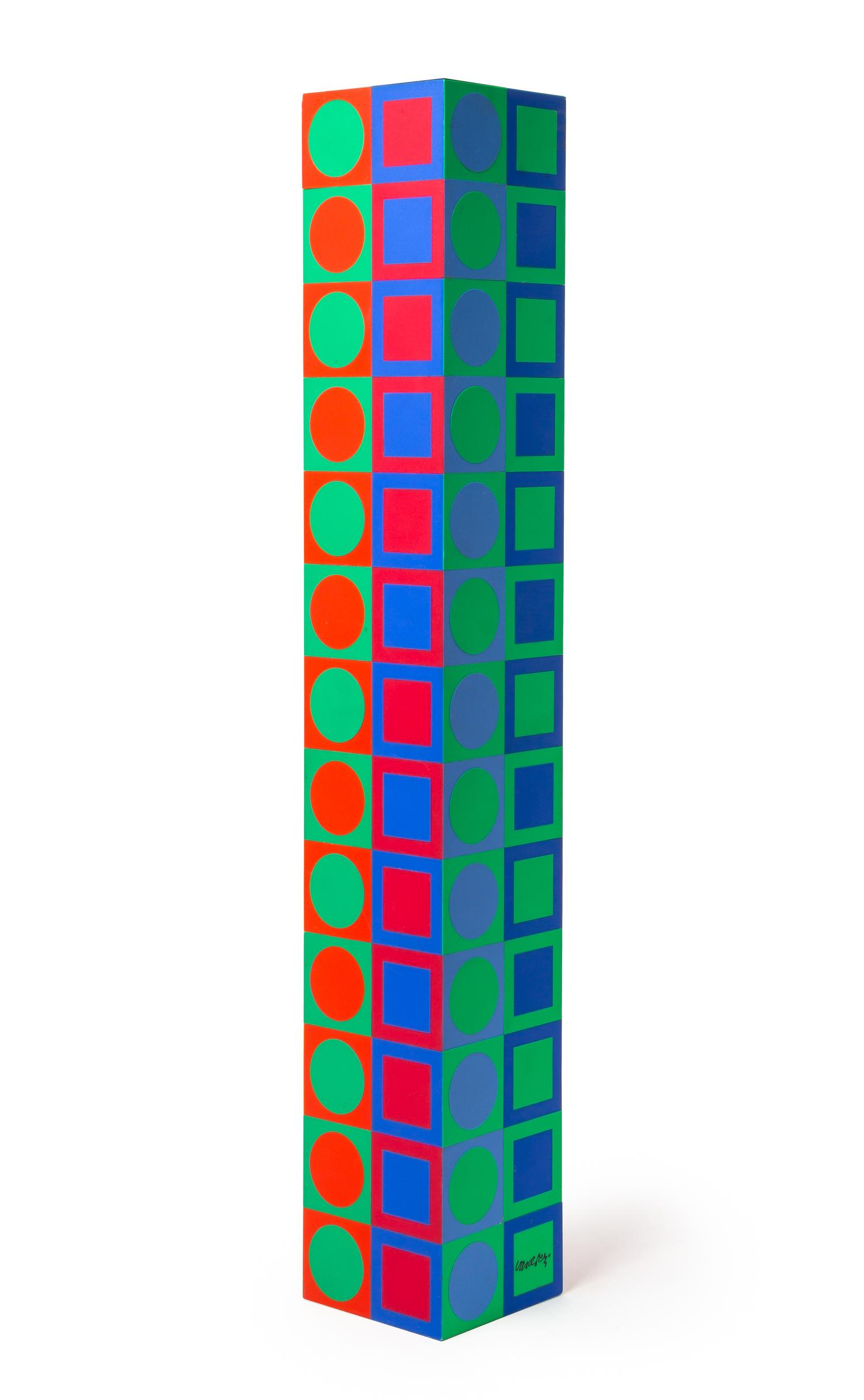 Victor Vasarely, (French/Hungarian, 1906-1997), MC 133, c. 1970