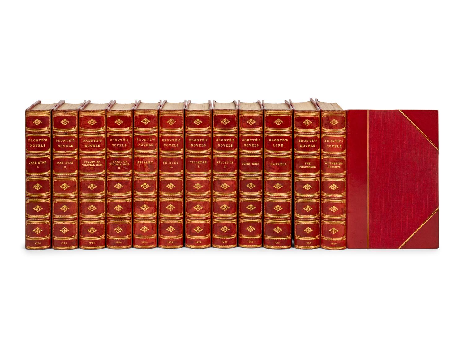 BRONTE, Charlotte, Emily & Anne. Novels of the Bronte Sisters . Edinburgh: John Grant, 1924.