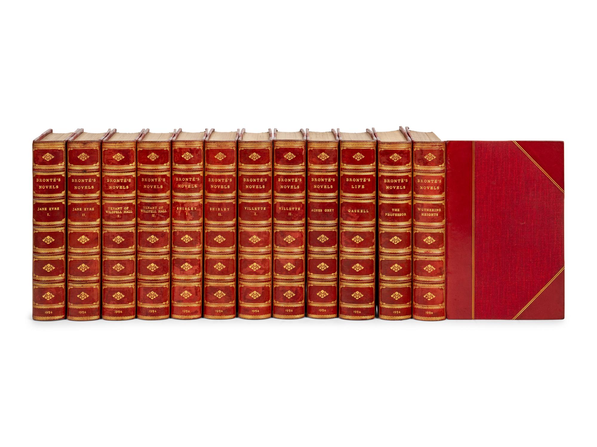 BRONTE, Charlotte, Emily & Anne. Novels of the Bronte Sisters . Edinburgh: John Grant, 1924.