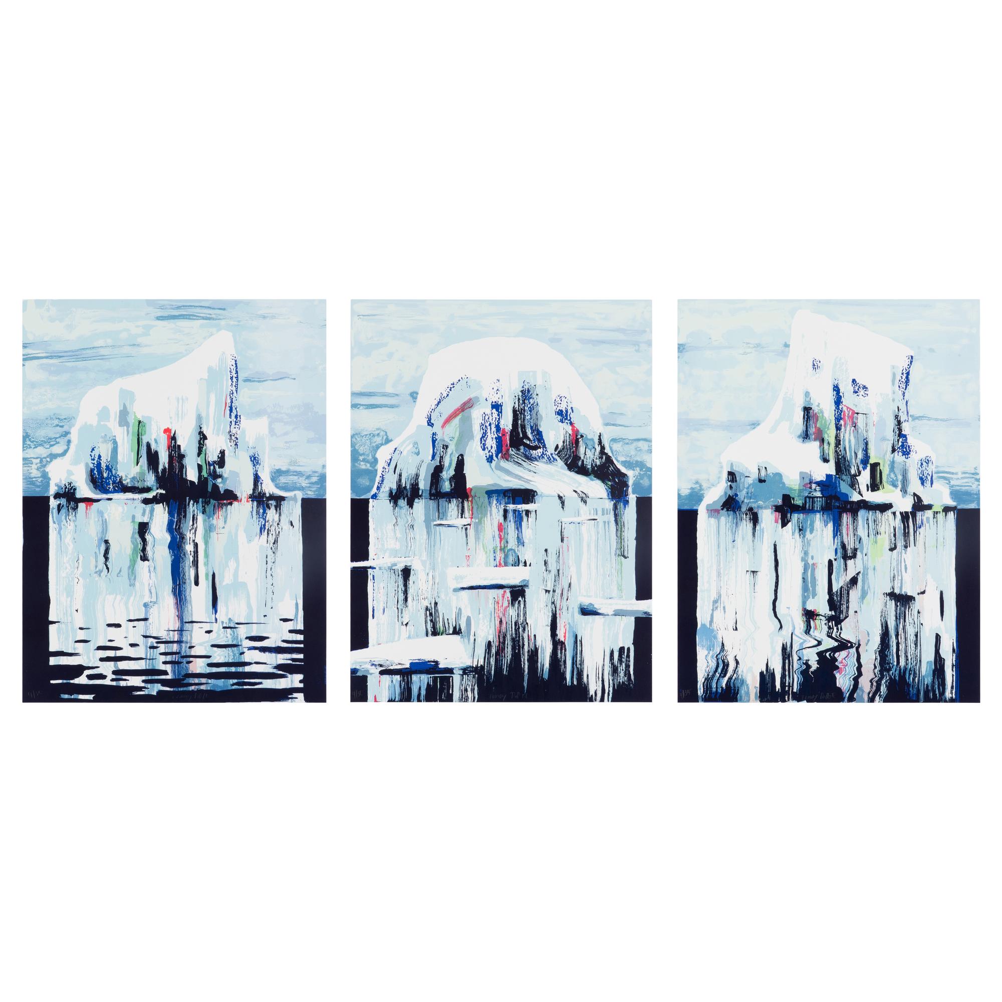 Icebergs (triptych) , 2006