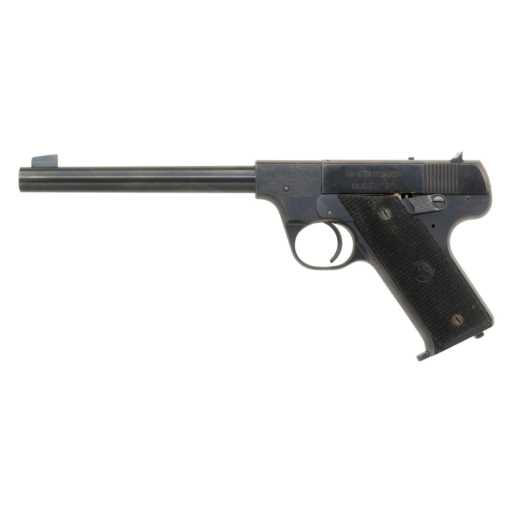 **Hi-Standard Model B Pistol with Box
