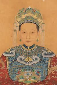 A Pair of Chinese Ancestral Portraits