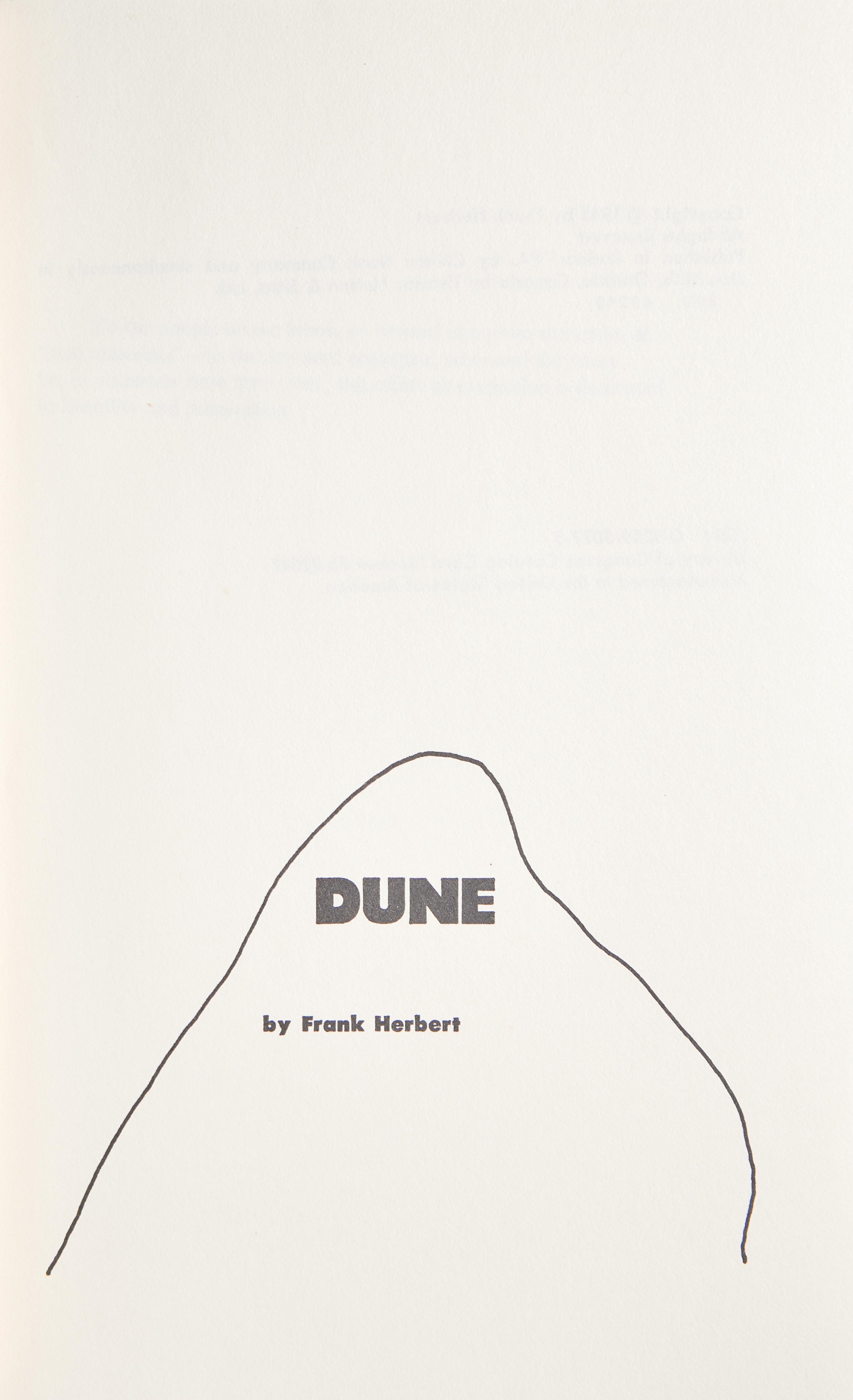 [Mystery & Science Fiction] Herbert, Frank. Dune