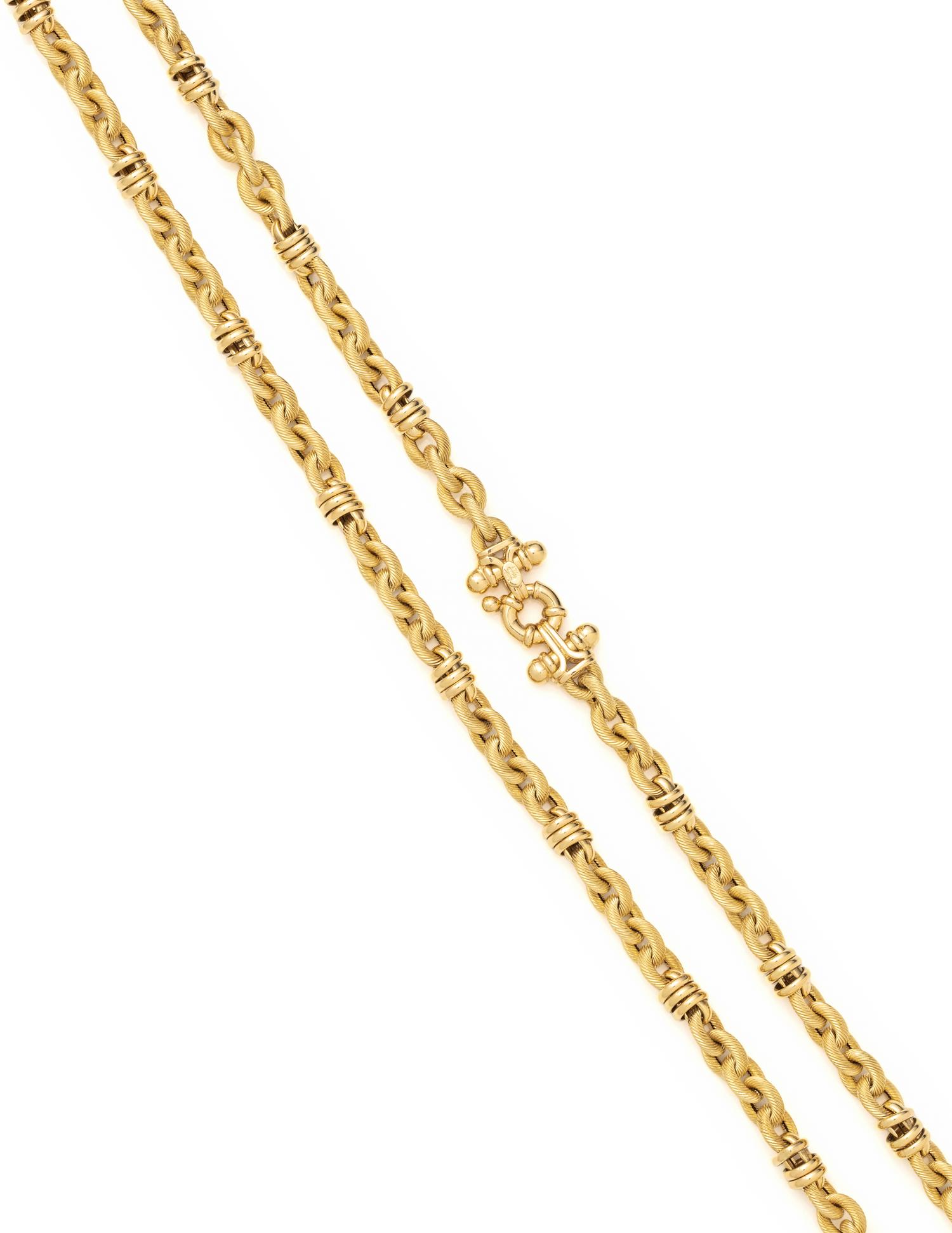 YELLOW GOLD NECKLACE
