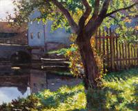Ernest Lee Major, (American, 1864-1950), The Water's Edge, 1891