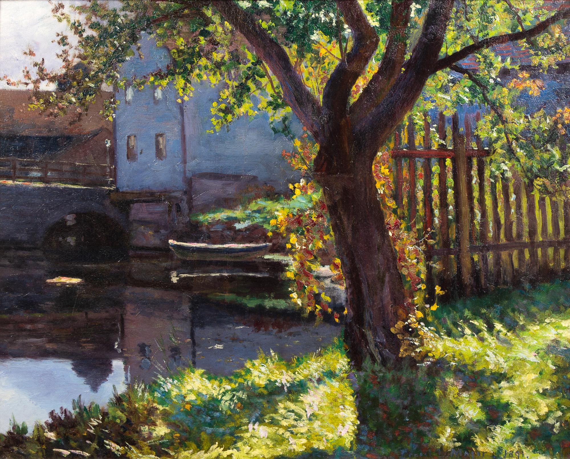 Ernest Lee Major, (American, 1864-1950), The Water's Edge, 1891