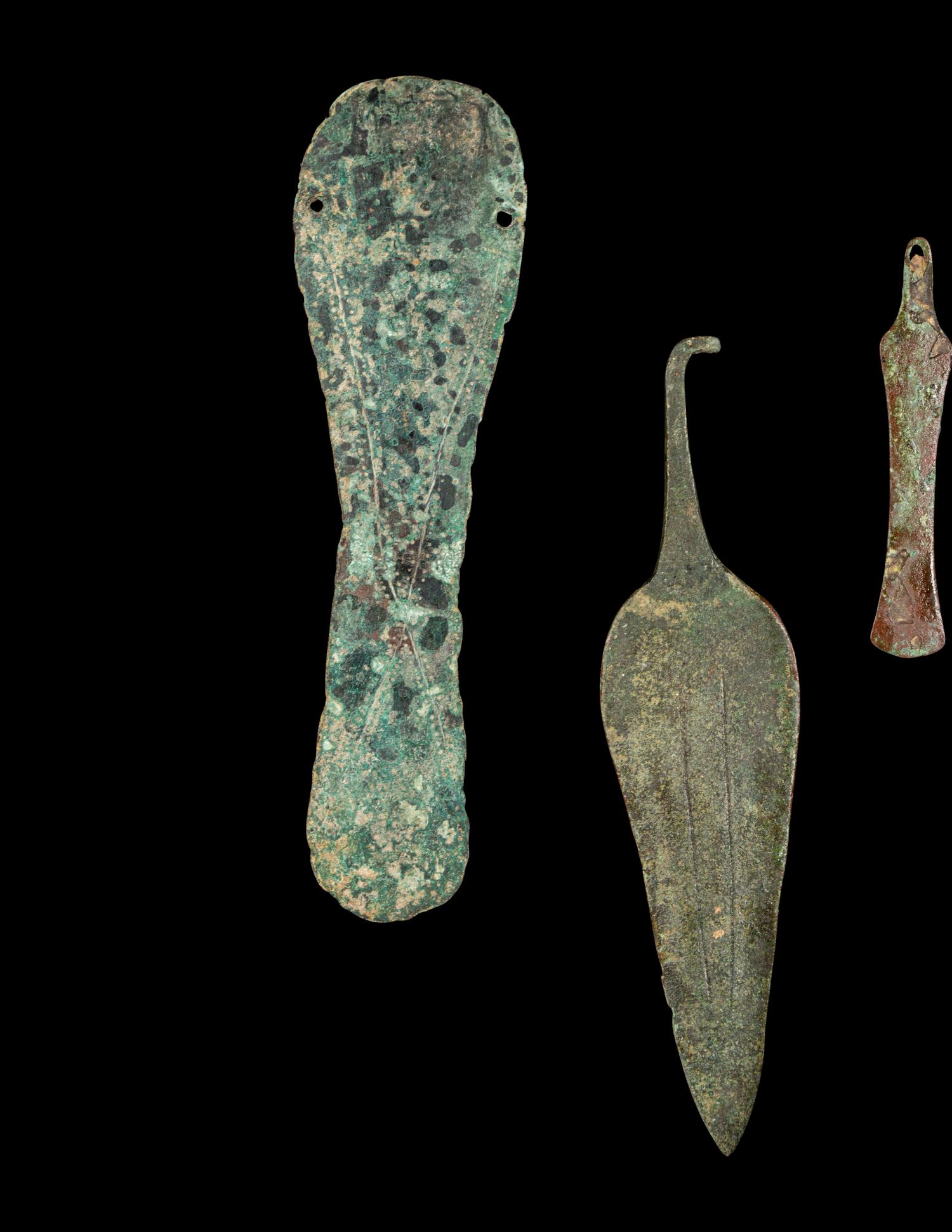 A Group of 27 Luristan Bronze Objects