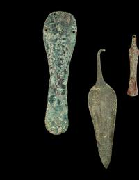 A Group of 27 Luristan Bronze Objects