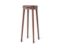 A George III Inlaid Mahogany Kettle Stand