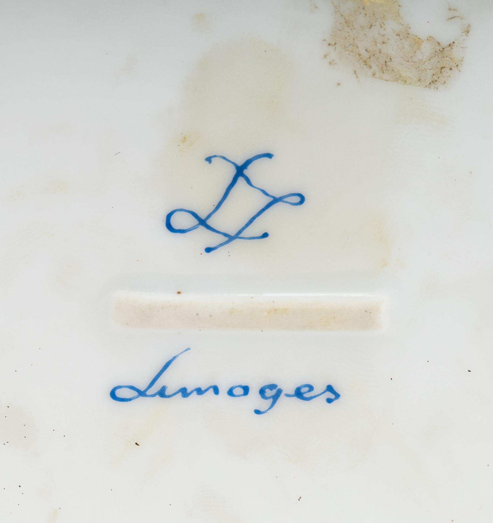 Two Limoges Porcelain Boxes