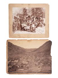 [WESTERN AMERICANA]. A large group of mining and other western scenes, including: