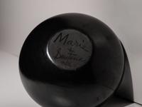 Blackware Pottery Jar, with Gunmetal Finish 1943-1956