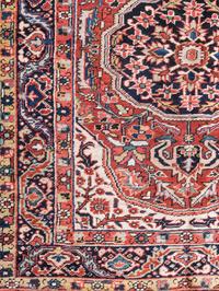 A Heriz Wool Rug