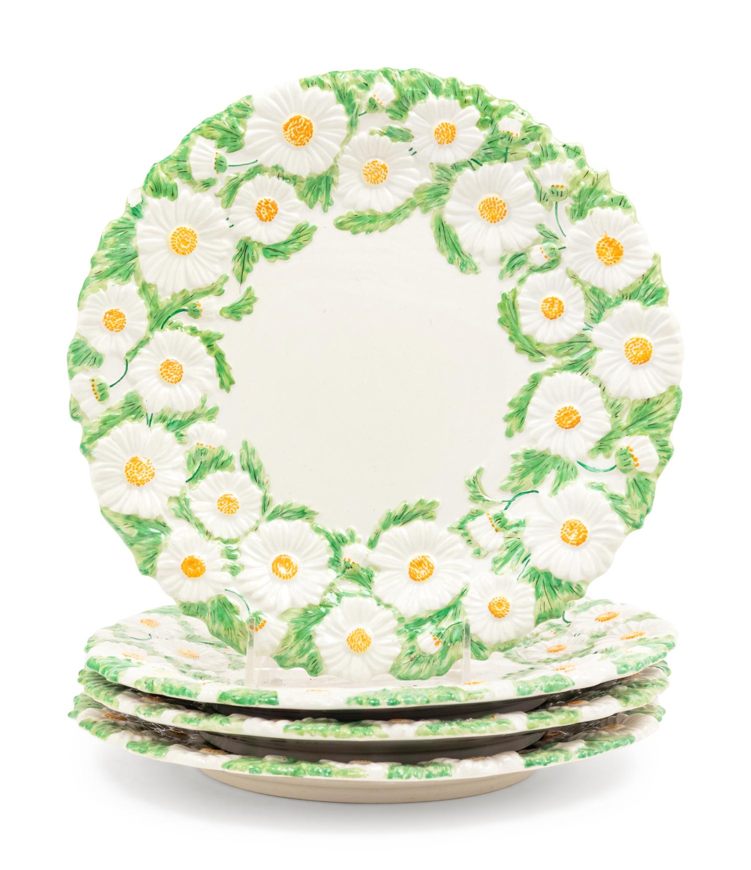 Four Sets of European Pottery Plates