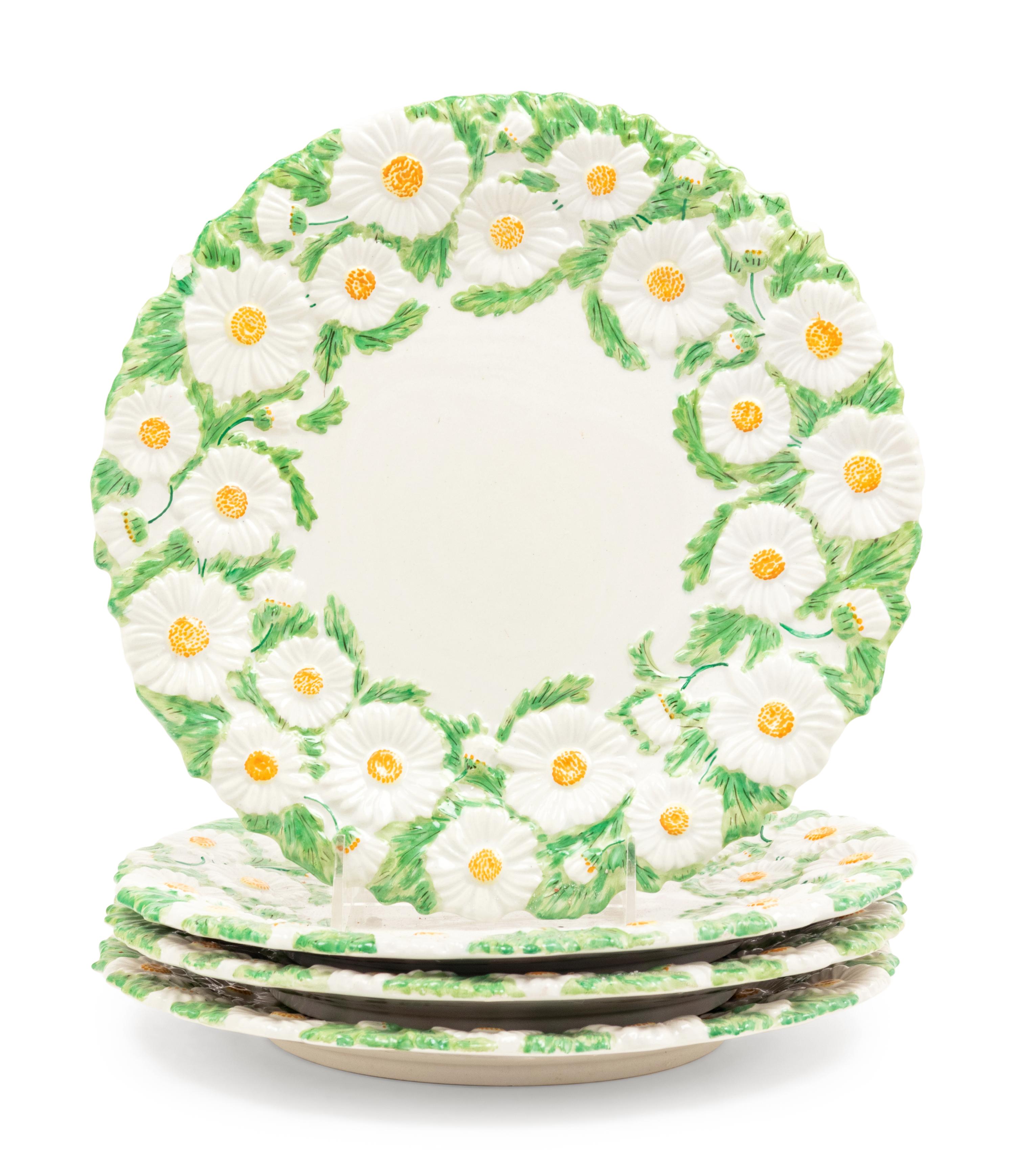 Four Sets of European Pottery Plates