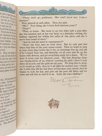 [BINDINGS] -- [CLEMENS, Samuel Langhorne ("Mark Twain") (1835-1910).]. JOHNSON, Rossiter, editor-in-chief. Authors Digest the World’s Great Stories in Brief. N.p.: Authors Press, [1908].