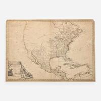 [Maps & Atlases] Tour, (Louis) Brion de la L'Amerique Septentrionale, ou se remarquent les Etats Unis.