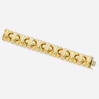 A 14K Yellow Gold Bracelet