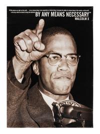 [CIVIL RIGHTS - MILITARIA]. A group of 3 posters involving Malcolm X and Fred Hampton, including: " You and I have not benefited from American Democracy, We've only suffered from American Hypocrisy. " Ca 1970s.