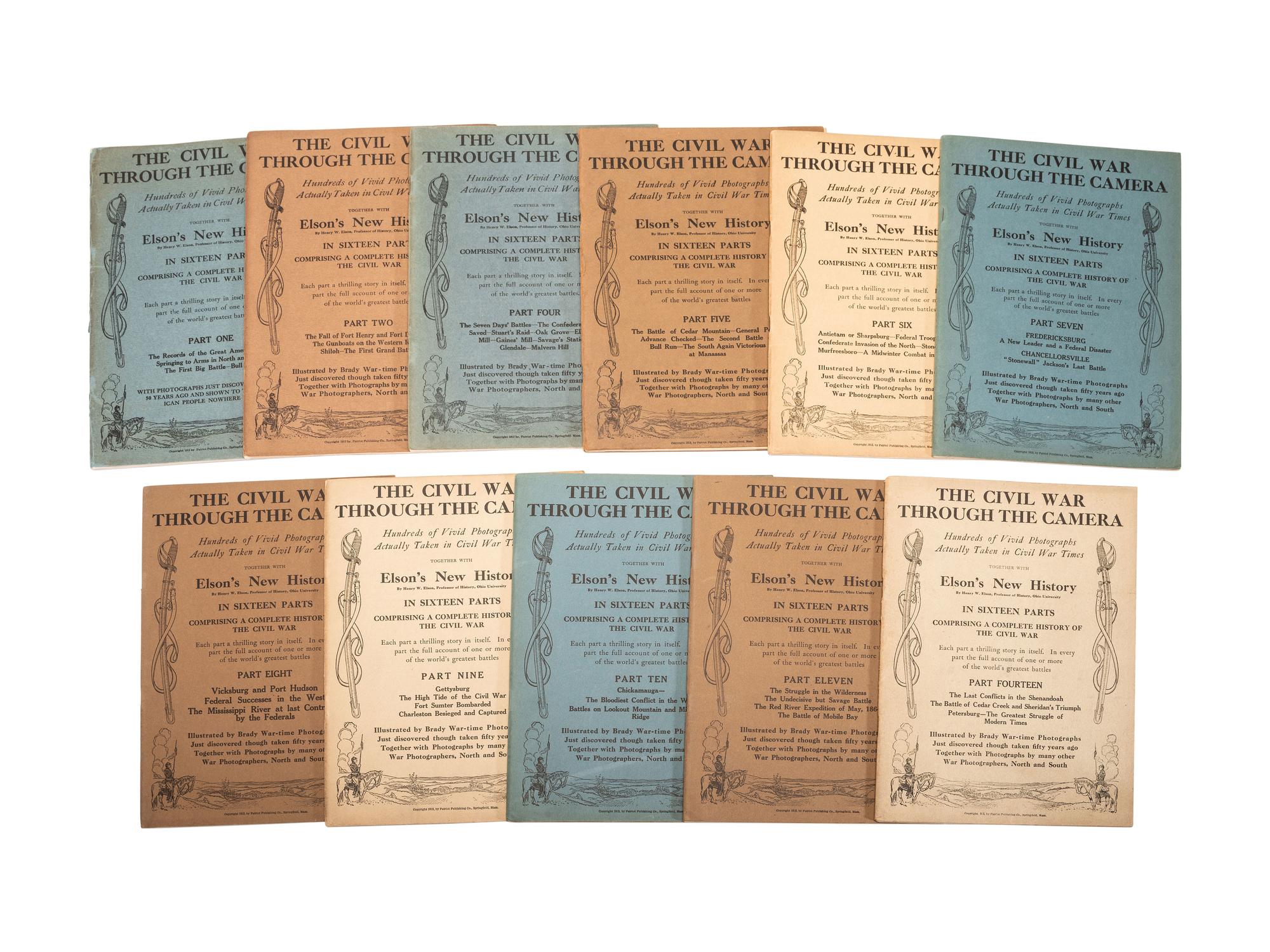 [CIVIL WAR]. Civil War photography. Approx. 26 volumes.