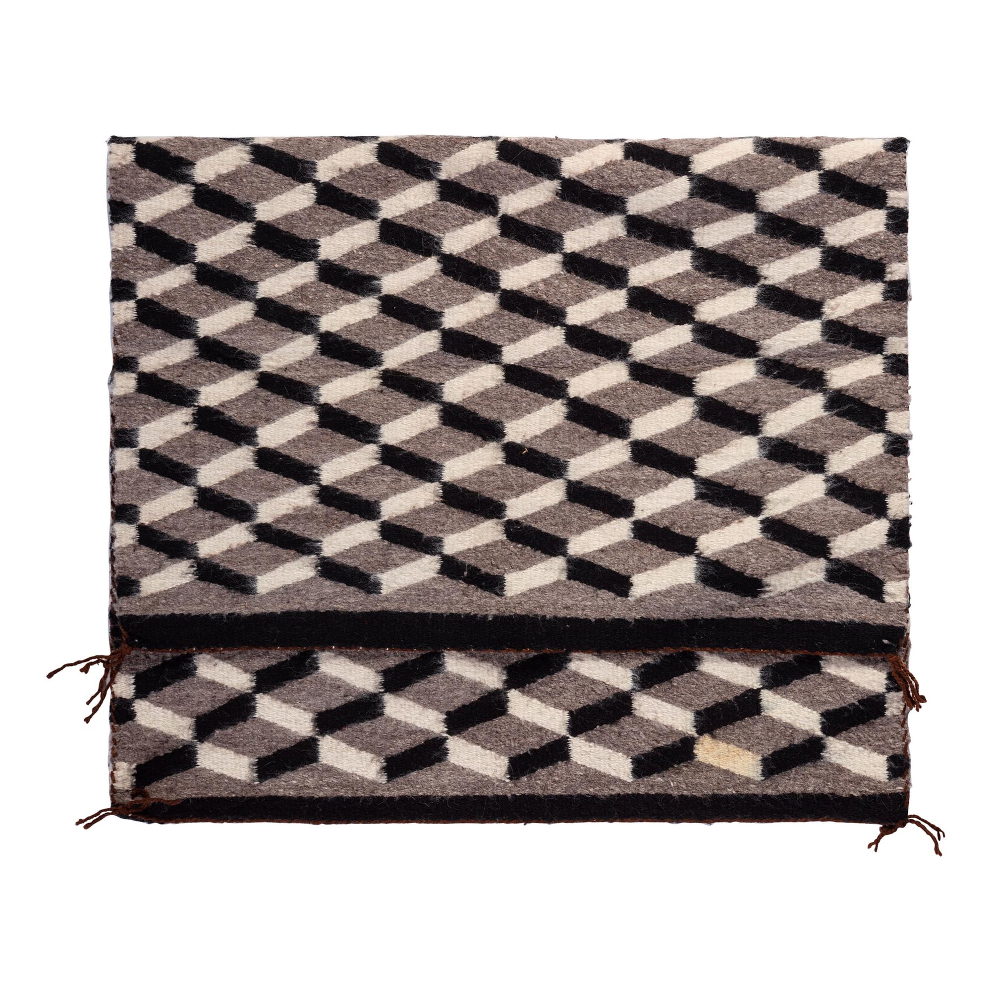 Navajo Eastern Reservation Saddle Blanket / Rug