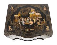 A Napoleon III Mother-of-Pearl Inlaid Cave a Liqueur — LATE 19TH CENTURY