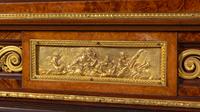 A Louis XVI Style Gilt Bronze Mounted Amboyna Marble-Top Secrétaire à Abattant