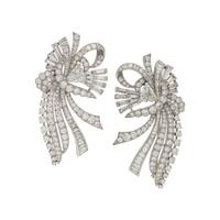 Raymond Yard, Diamond and Platinum Dress Clips