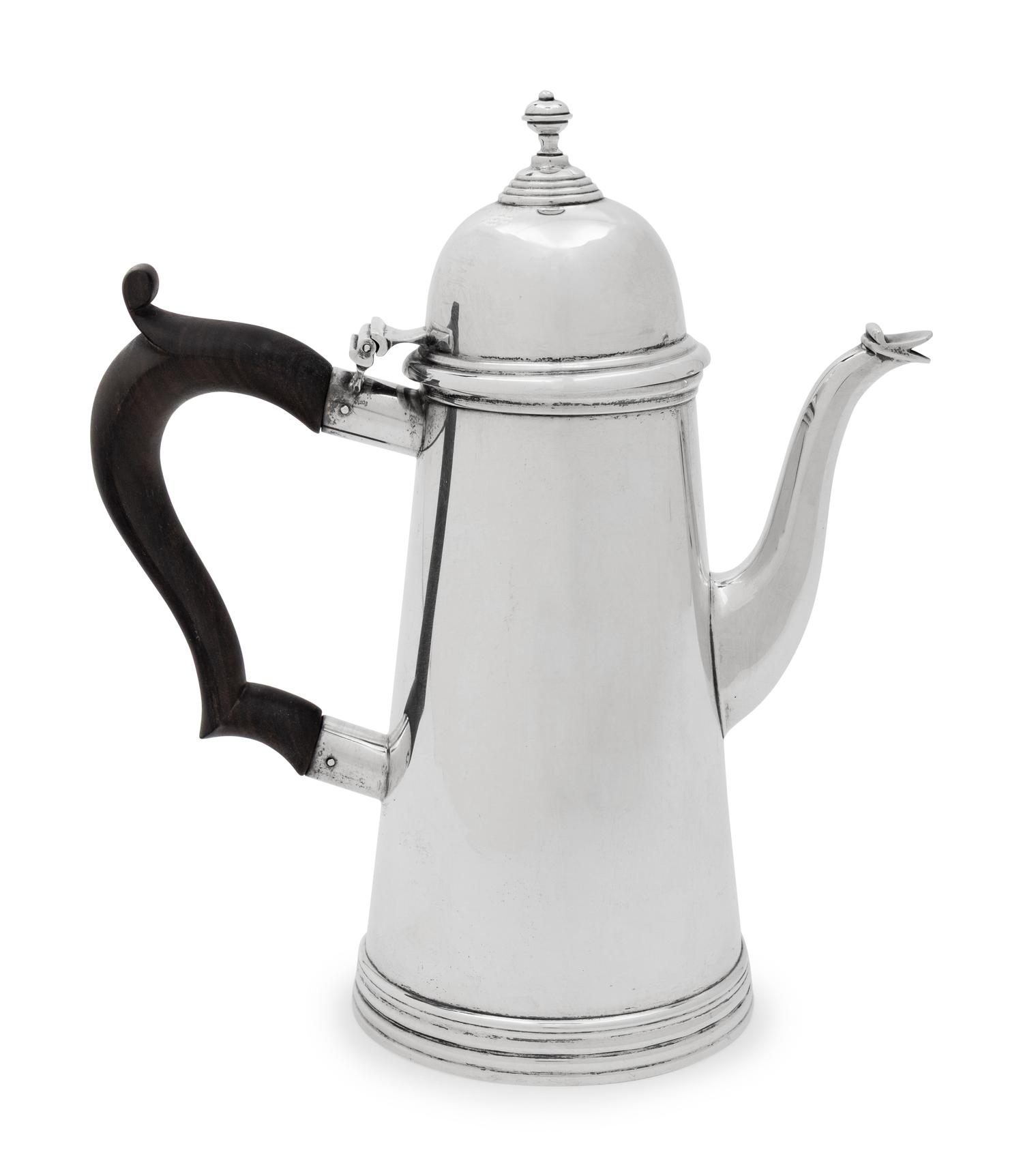An American Silver Coffee Pot