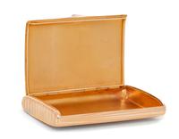 A Russian 14-Karat Rose Gold Cigarette Case