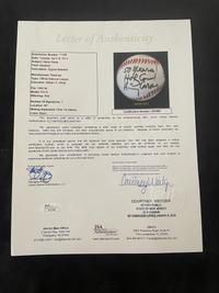 A Collection of Chicago Cubs Announcer Signed Autograph Baseballs - Harry Caray and Jack Brickhouse (JSA)